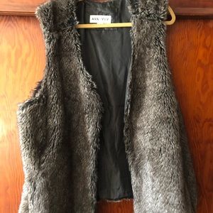 Ava and Viv fur vest